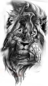 men tattoo design